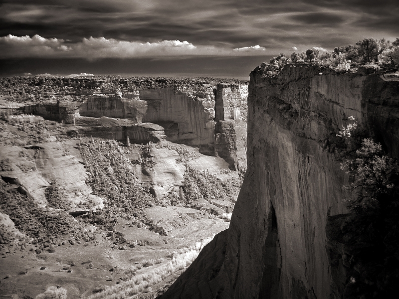 A Canyon View In Northeast Arizona � Dave Hickey